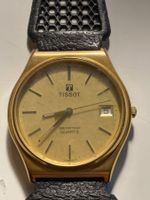 Vintage Armbanduhr Tissot Seastar Quartz goldfarben