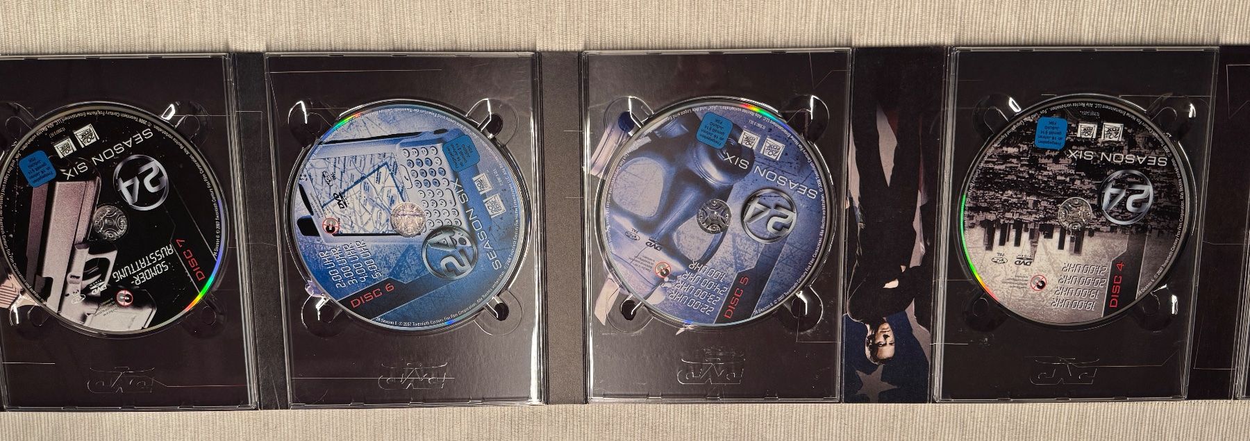 Tutti i DVDs: 24 - Season 6 - Kiefer Sutherland - DVD – Usato da Arbon venduto da drs64 4