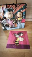 Pop Art Peanuts-Peppone handsigniert Kunstdruck mit Tasche