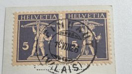 1926 Stempel FINHAUT VALAIS
