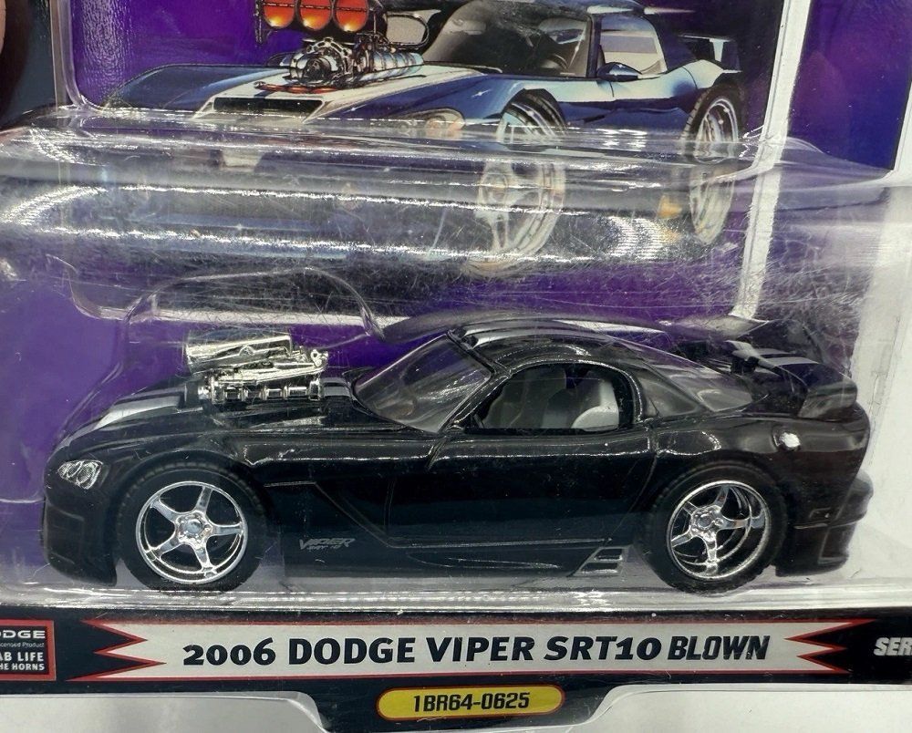 Dodge Modellini d'auto: Dodge Viper SRT10 Blown "Black" 2006 (1:60) – Nuovo e nell'imballaggio originale da Tramelan venduto da kha_jvd5 1
