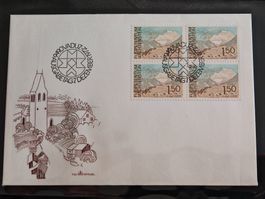 Ersttagsbrief, Fürstentum Liechtenstein, Vaduz, 1972