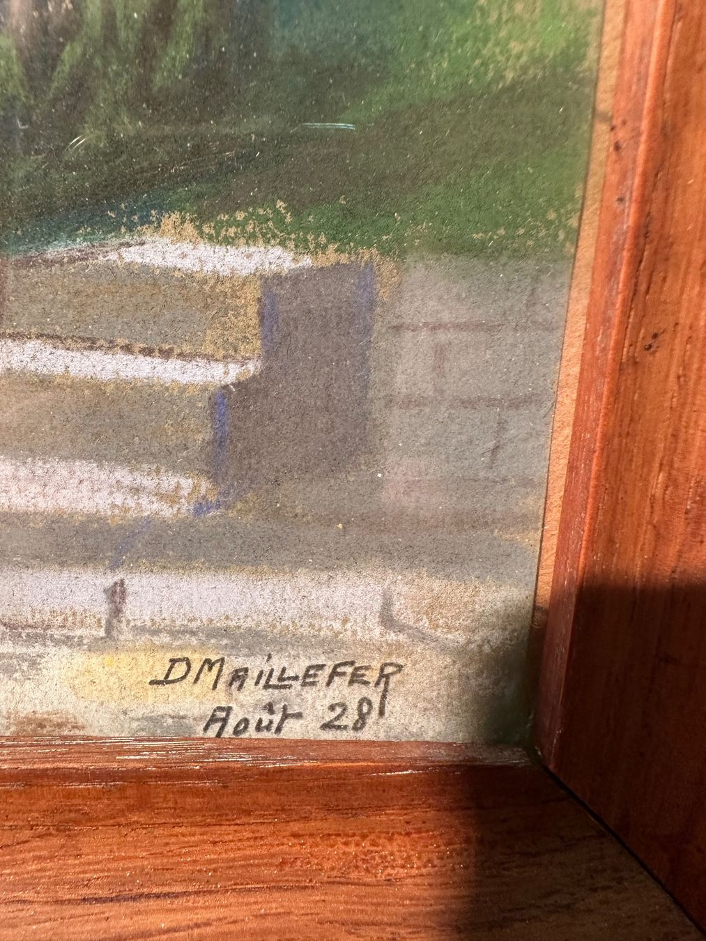 Tableaux: Tableau paysage . – D'occasion à Lausanne par artnouveau04 2