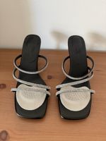 Fashion Shoes Sandalen Strass Schwarz Gr. 38