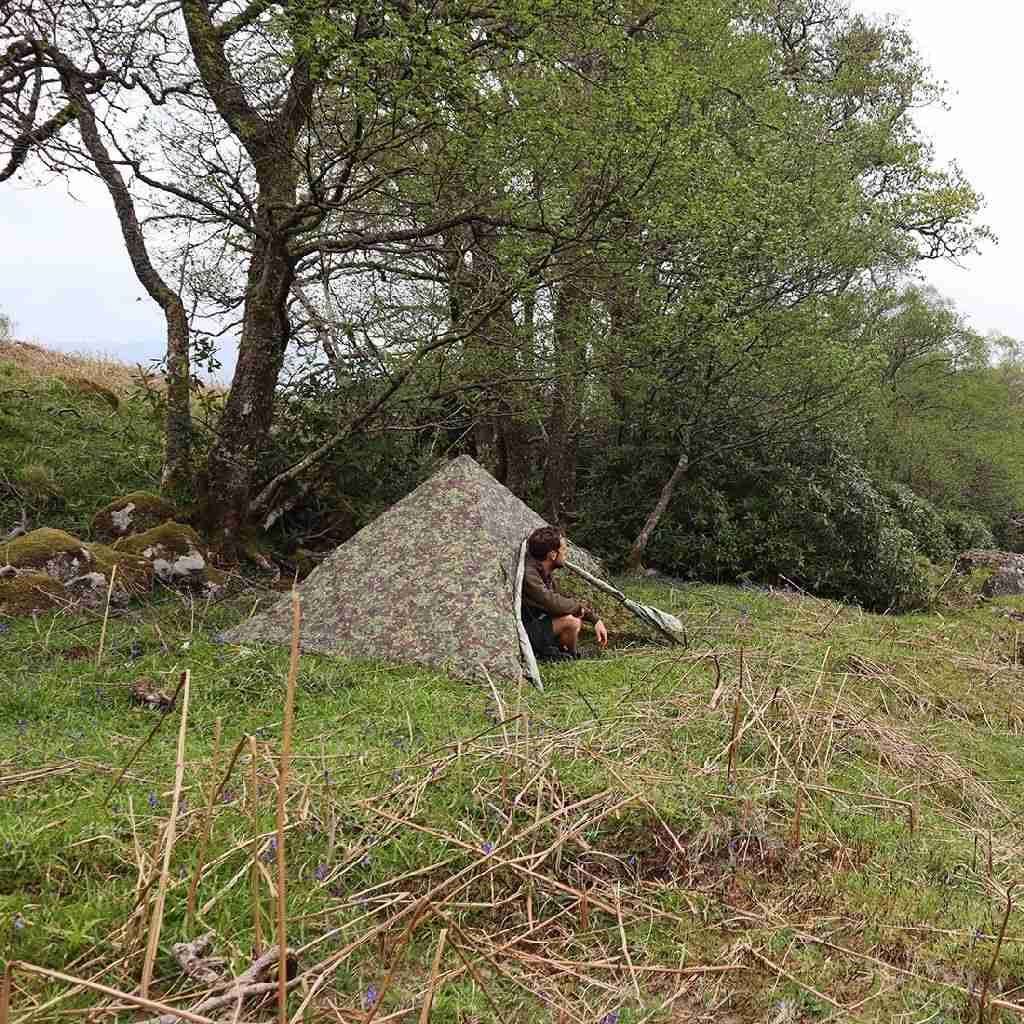 DD Hammocks Tende & Padiglioni: DD Hammocks Pyramid tent MC Zelt Camo – Nuovo e nell'imballaggio originale da Tulln venduto da HaengemattenShop 6