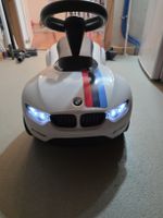 BMW Rutschauto weiss mit LED Licht gebrauchter Zustand