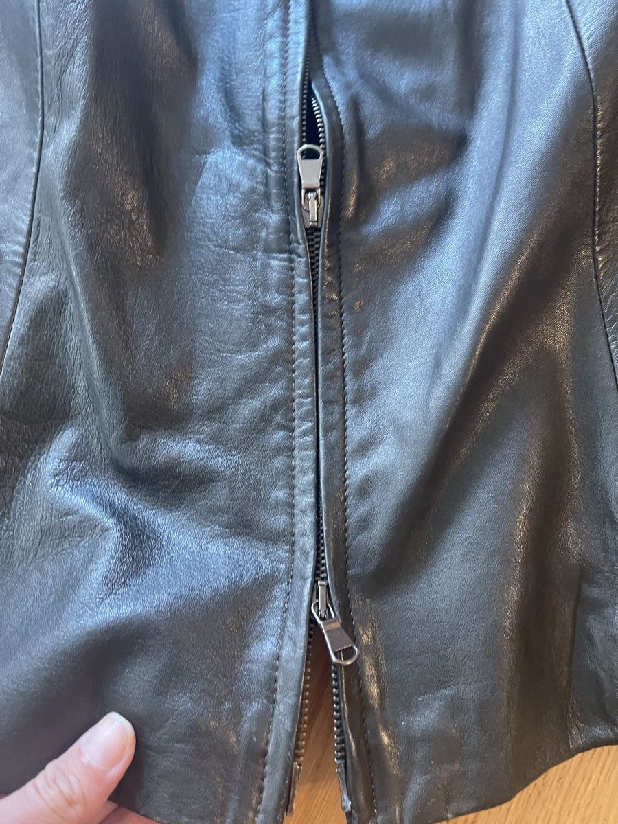 Vera Pelle Giacche: Lederjacke Vera Pelle, echtes Nappa -Leder, Gr. 38 – Usato da Rüschlikon venduto da leo_mwz2 2