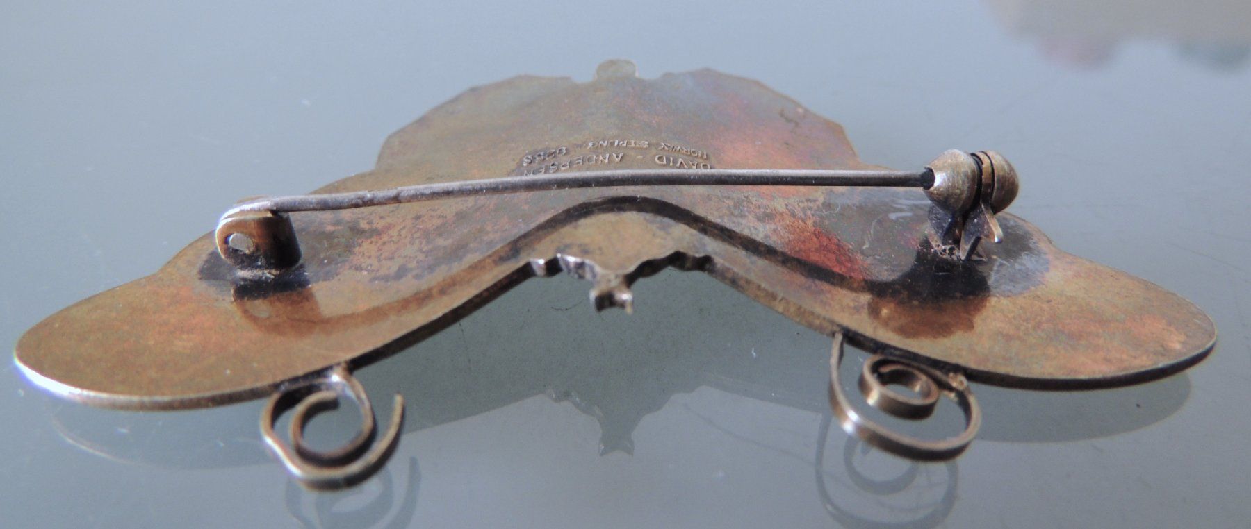 Spille & Fermagli: DAVID ANDERSEN Norway Silber 925 Brosche – Usato da Waldenburg venduto da schaller707 5
