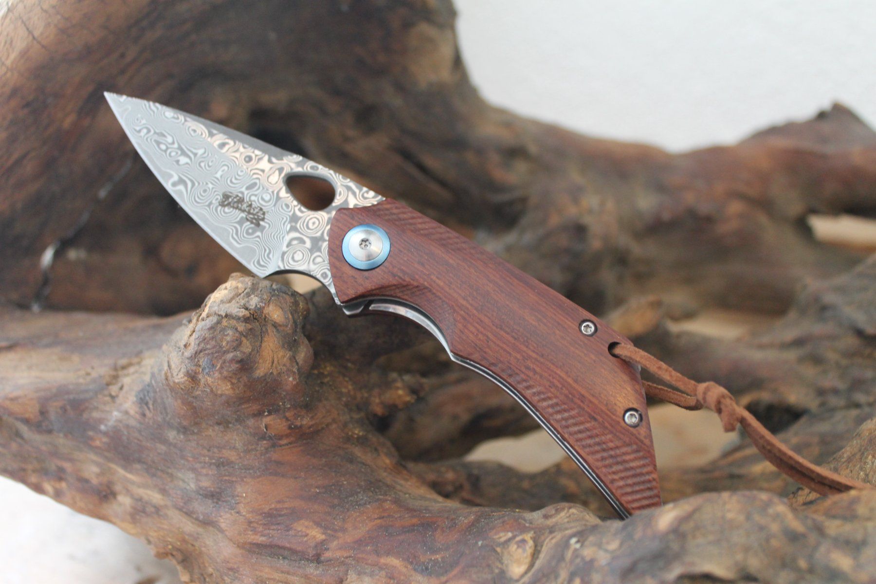 Herbertz Accessori: Herbertz Einhandmesser Damast Eisenholz Selektion – Nuovo (secondo la descrizione) da Lachen SZ venduto da ratata