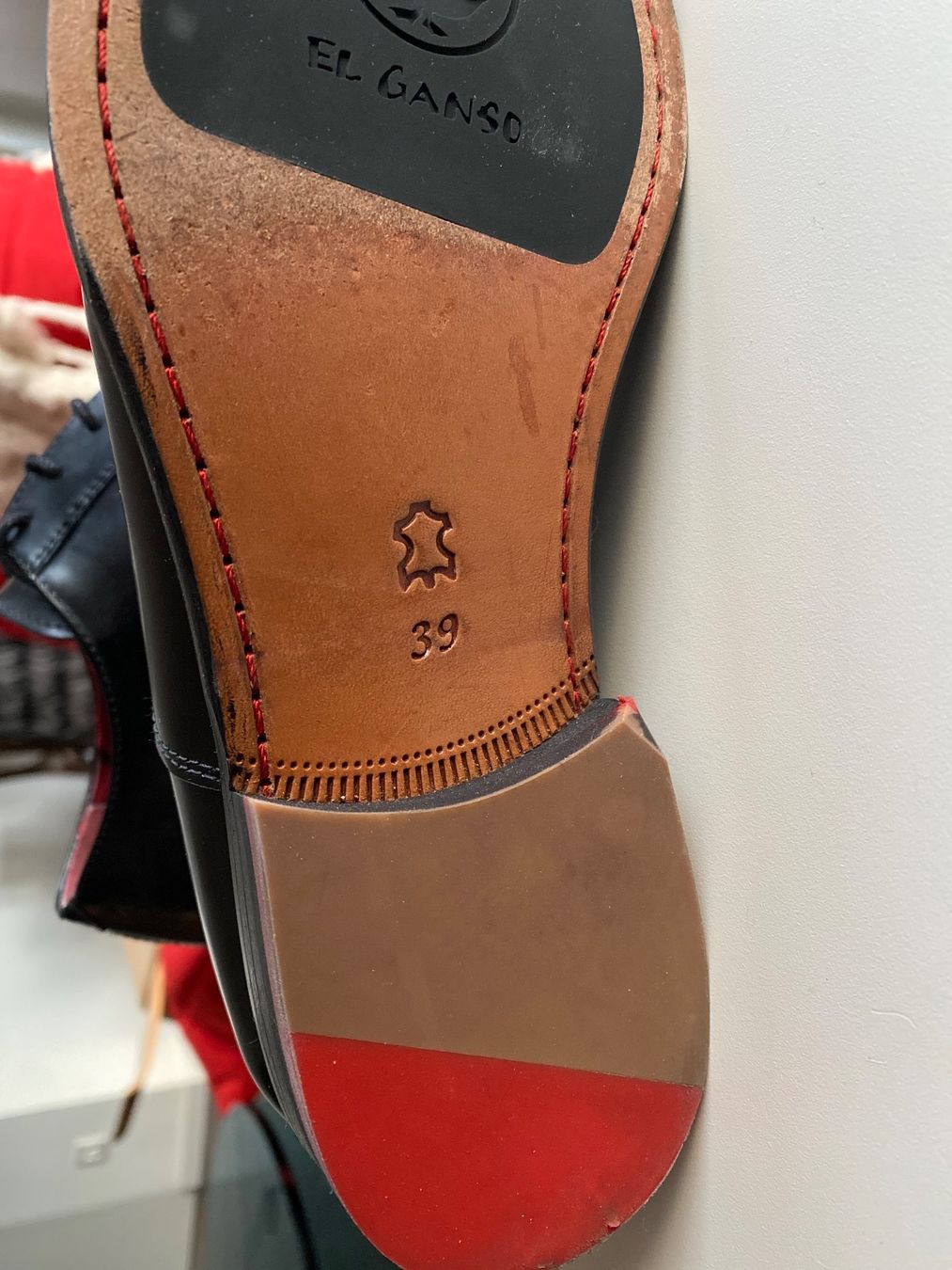Herrenschuhe: EL GANSO - Schwartz Schuhe – Gebraucht aus Walchwil von off_8gb2 7