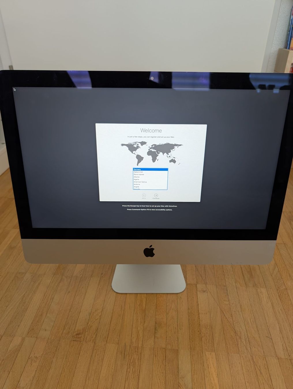 Apple PC: Apple iMac 21.5" Late 2013 - Silver – Usato da Zürich venduto da MarianneZRH