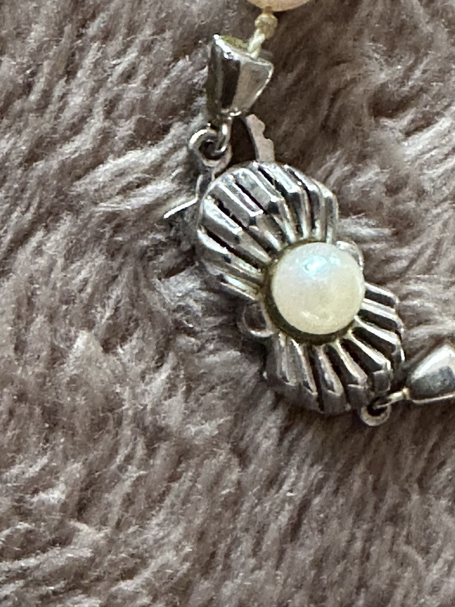 Catenine: Vintage Perlenkette mit Goldverschluss – Usato da Herbriggen venduto da Sehrazade 2