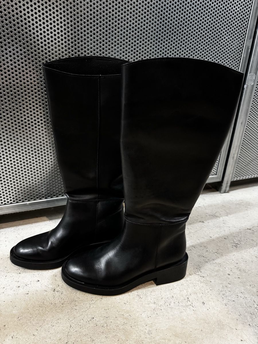 Mango Chaussures femmes: Mango Obermaterial Leder Stiefel Grösse 37 – Neuf (Voir description) à Augst BL par ssharonc