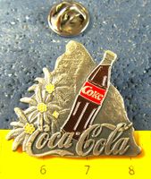 COCA-COLA SCHWEIZ PIN MATTERHORN GEPRÄGT