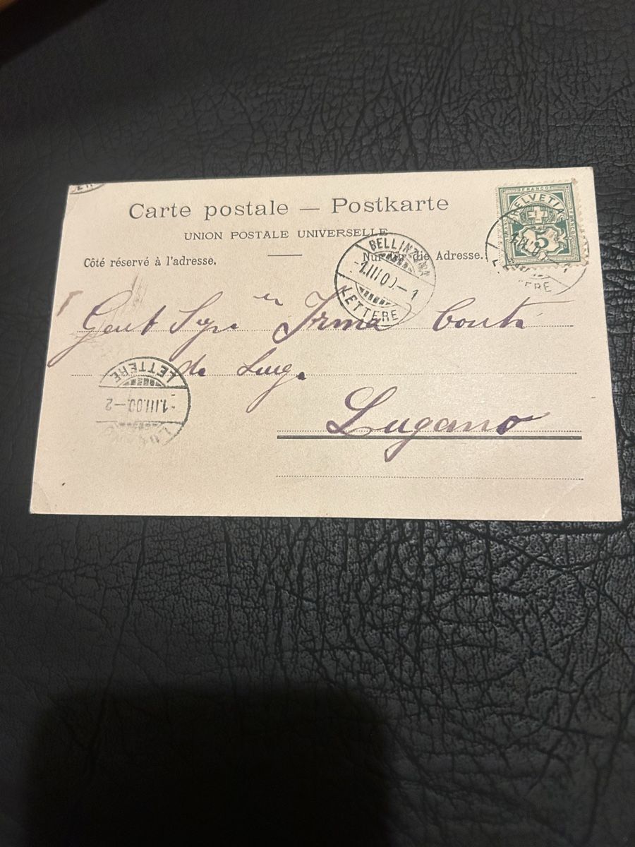 Cartes postales: Bellinzona 1900 – D'occasion à Breganzona par Milesbo 1