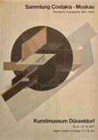 Affiche Avant-garde russe" 1977, Sammlung Costakis