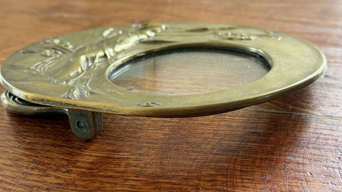 Cornici: Jugendstil Bronze Rahmen – Usato da Riedholz venduto da Frettchen63 5