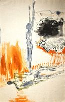 Gunter Böhmer (1911 - 1986) Aquarell