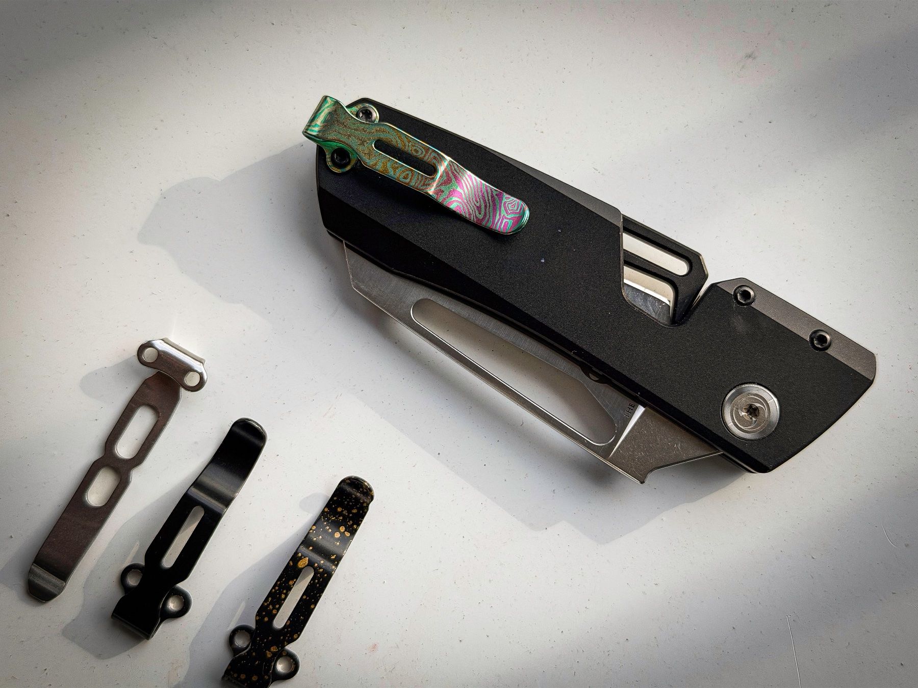 Coltelli tascabile: The Black Phoenix – Custom EDC Taschenmesser – Usato da Reinach AG venduto da Rousseau_J 7