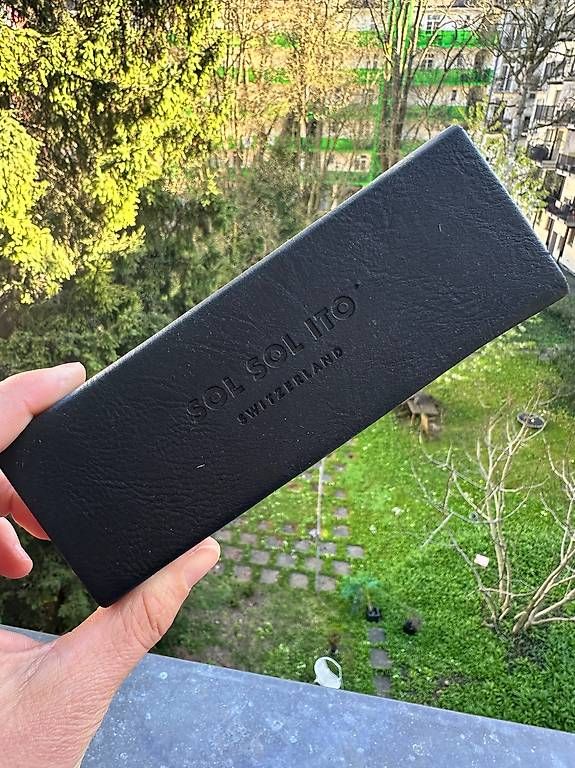 Occhiali & Lenti: Rote Sol Sol Ito Sonnenbrille mit Original-Etui – Usato da Luzern venduto da dariajenni 4