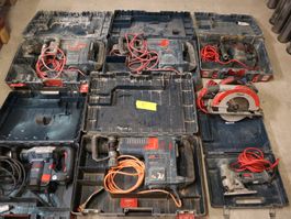 7-teiliges Werkzeug-Konvolut: Bosch Professional & Metabo