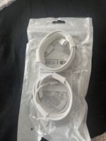 Neuwertiges 2x USB-C to USB-C Kabel Weiss 3 m