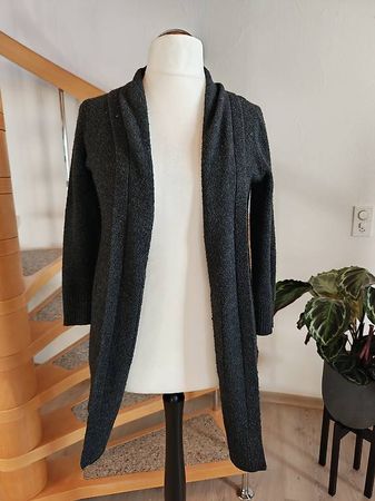 C&A Strickjacke / Cardigan Dunkelgrau  XL 