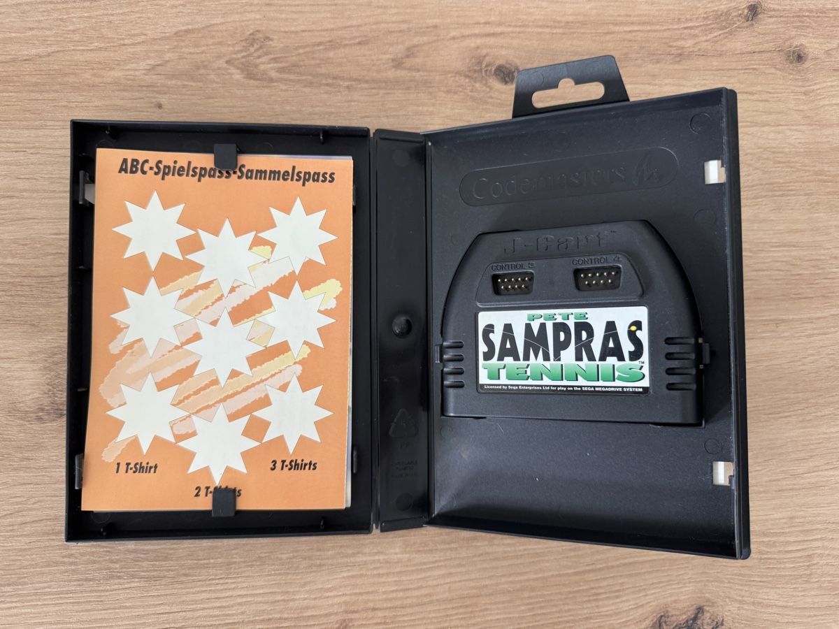 Sega Spiele: Pete Sampras Tennis Sega Mega Drive - Top Zustand! – Gebraucht aus Biberist von etesummer 3
