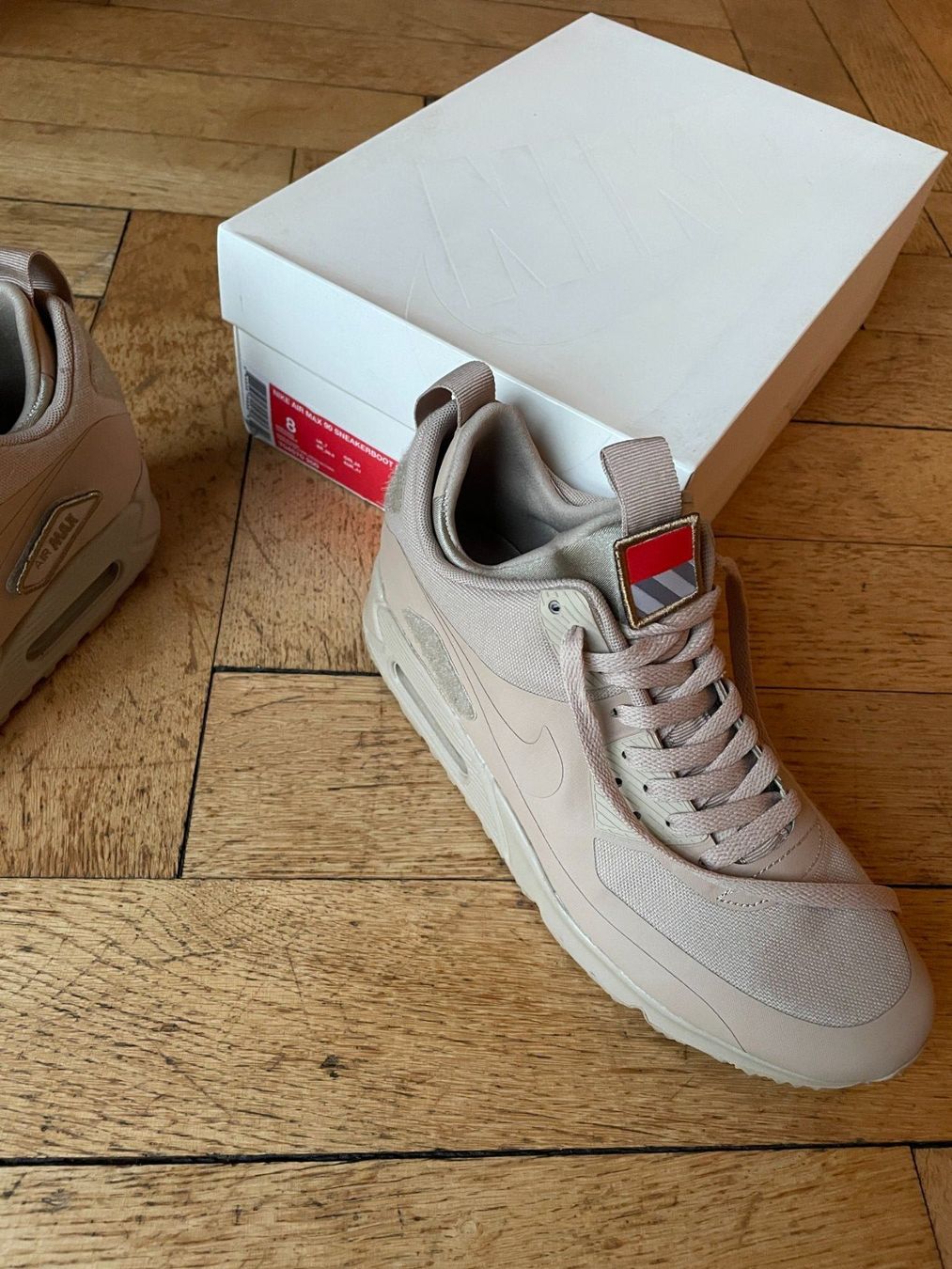 Nike Herrenschuhe: Nike Air Max 90 Sneakerboot SP Patch Sand 704570-200 / EU 41 – Neu (gemäss Beschreibung) aus Basel von schoelk 4