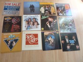 12 LP's - Seals & Crofts Manfred Mann Tommy Roe