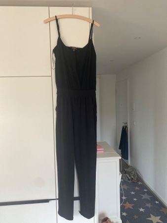 Schwarzer Lipsy London Jumpsuit, Gr. 38, Top Zustand!