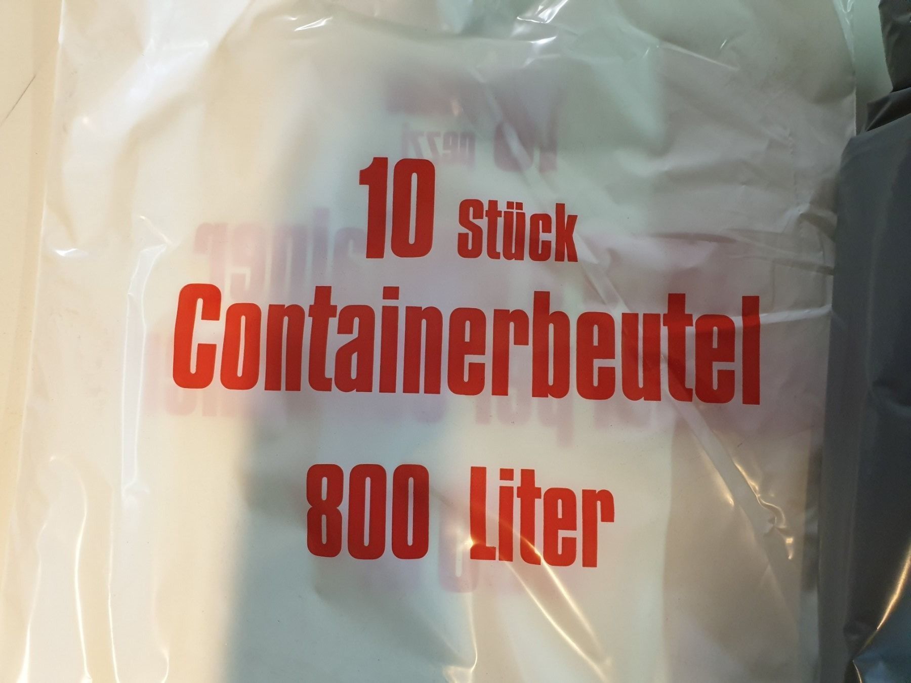 Altro per Ufficio & Commercio: Containerbeutel, Tragtasche à 10 Stück – Nuovo e nell'imballaggio originale da Untervaz venduto da beethoven42