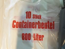Containerbeutel, Tragtasche à 10 Stück