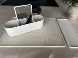 Nordesign Spülbecken Organizer weiss gebraucht