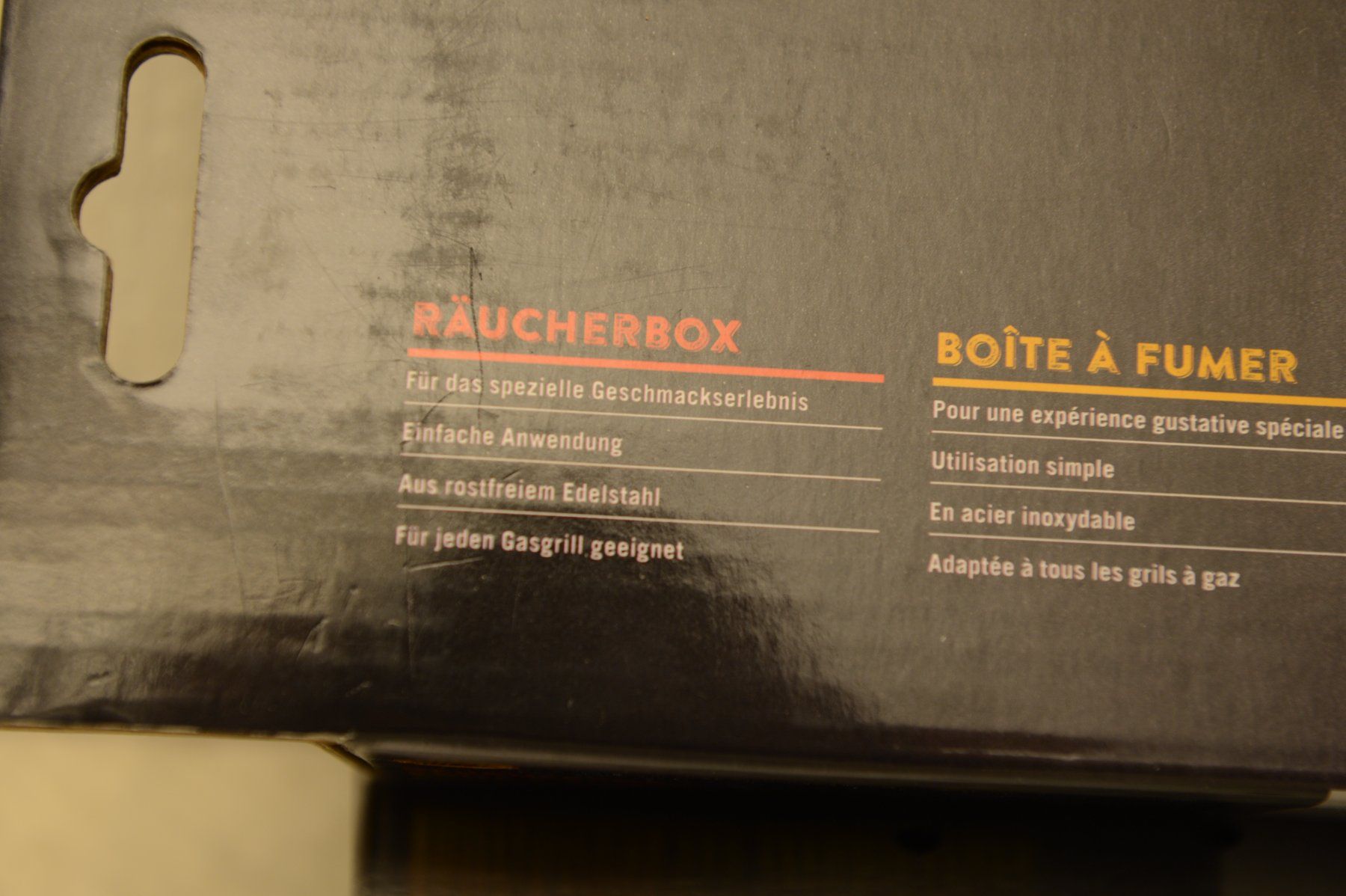 Appareils de cuisine: Räucherbox aus Edelstahl – Neuf avec emballage d'origine à Sachseln par Smatsch54 4