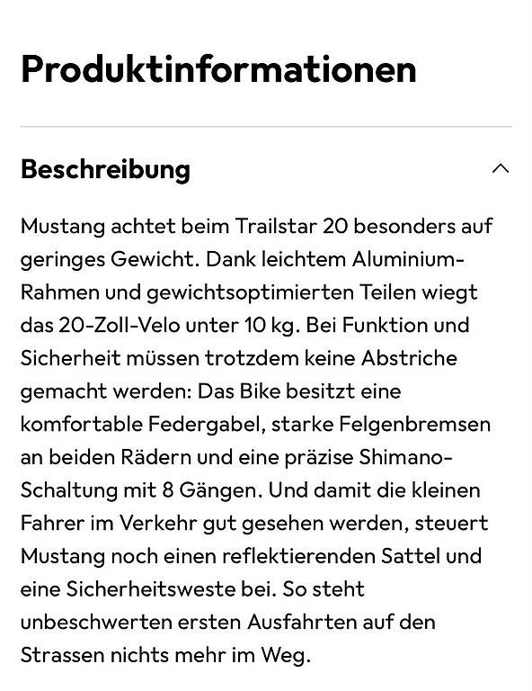 Biciclette: Kinderfahrrad 20 Zoll  – Usato da Subingen venduto da BUELL69 4