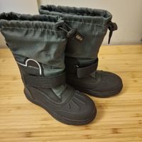 Geox Amphibiox Winterstiefel schwarz/grün Gr 29 neu