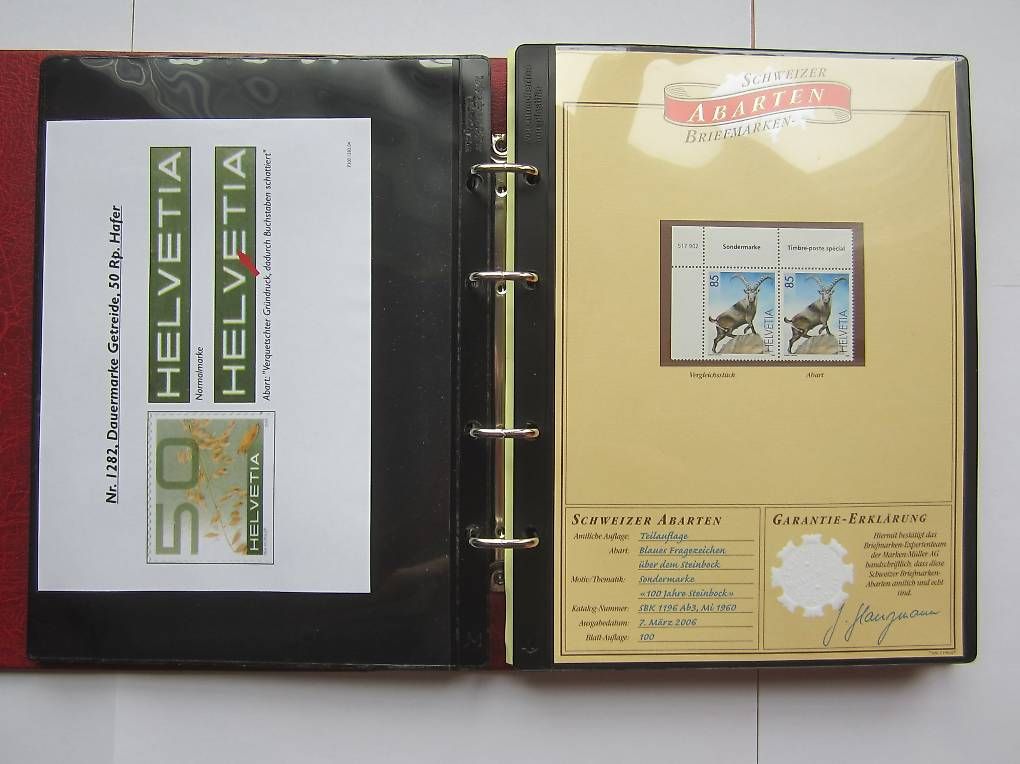 Tutti i francobolli: Briefmarken Schweizer Abarten – Nuovo e nell'imballaggio originale da Saland venduto da k_z_tny8 2