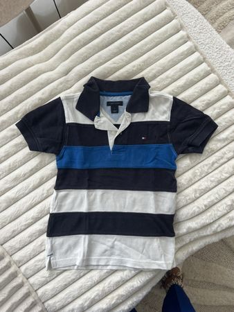 TOMMY HILFIGER POLO SHIRT GESTREIFT GR 5/110