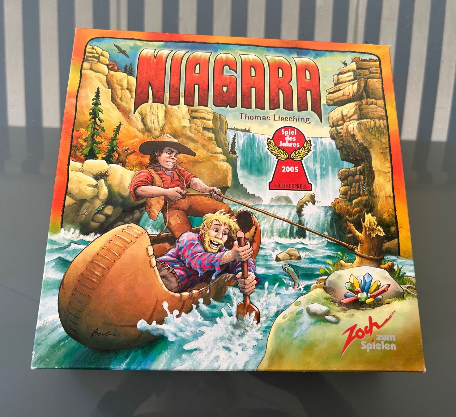 Niagara Das spannende Familienspiel für Jung und Alt (Gebraucht) in Niagara Das spannende Familienspiel für Jung und Alt (Gebraucht) in