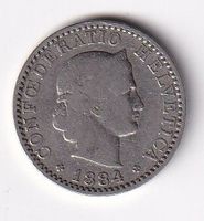Schweiz 20 Rappen 1884