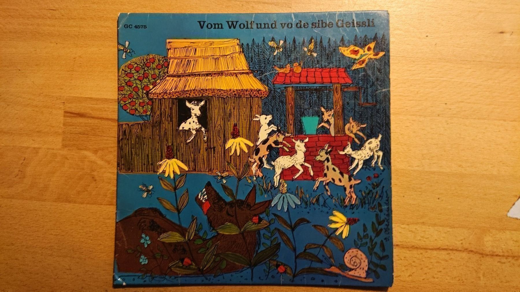 Dischi in vinile: Single Vom Wolf und de sibe Geissli – Usato da Gelterkinden venduto da martinom
