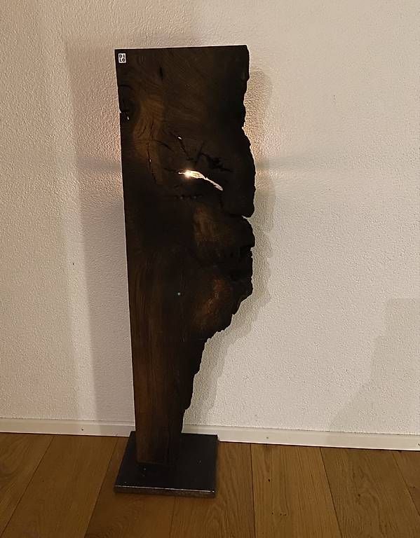 Sculptures & Statues: Statue - Kerzenständer Mooreiche -Gesicht – D'occasion à Wilen b. Wil par Cheerio7 3