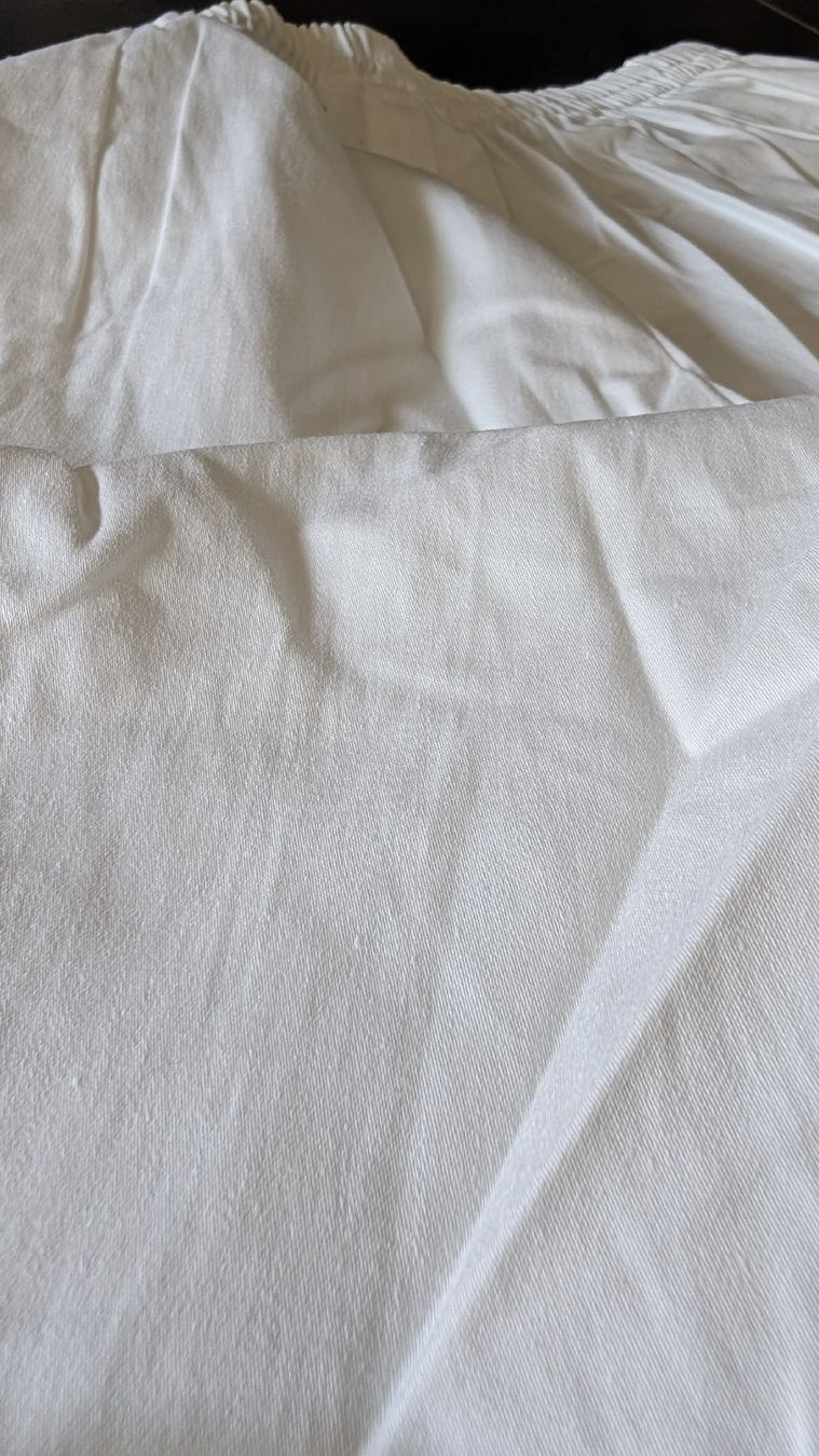 Pantaloni: Short "Afibel" blanc type pantacourt  – Nuovo (secondo la descrizione) da Tentlingen venduto da ConfrontaDore 6