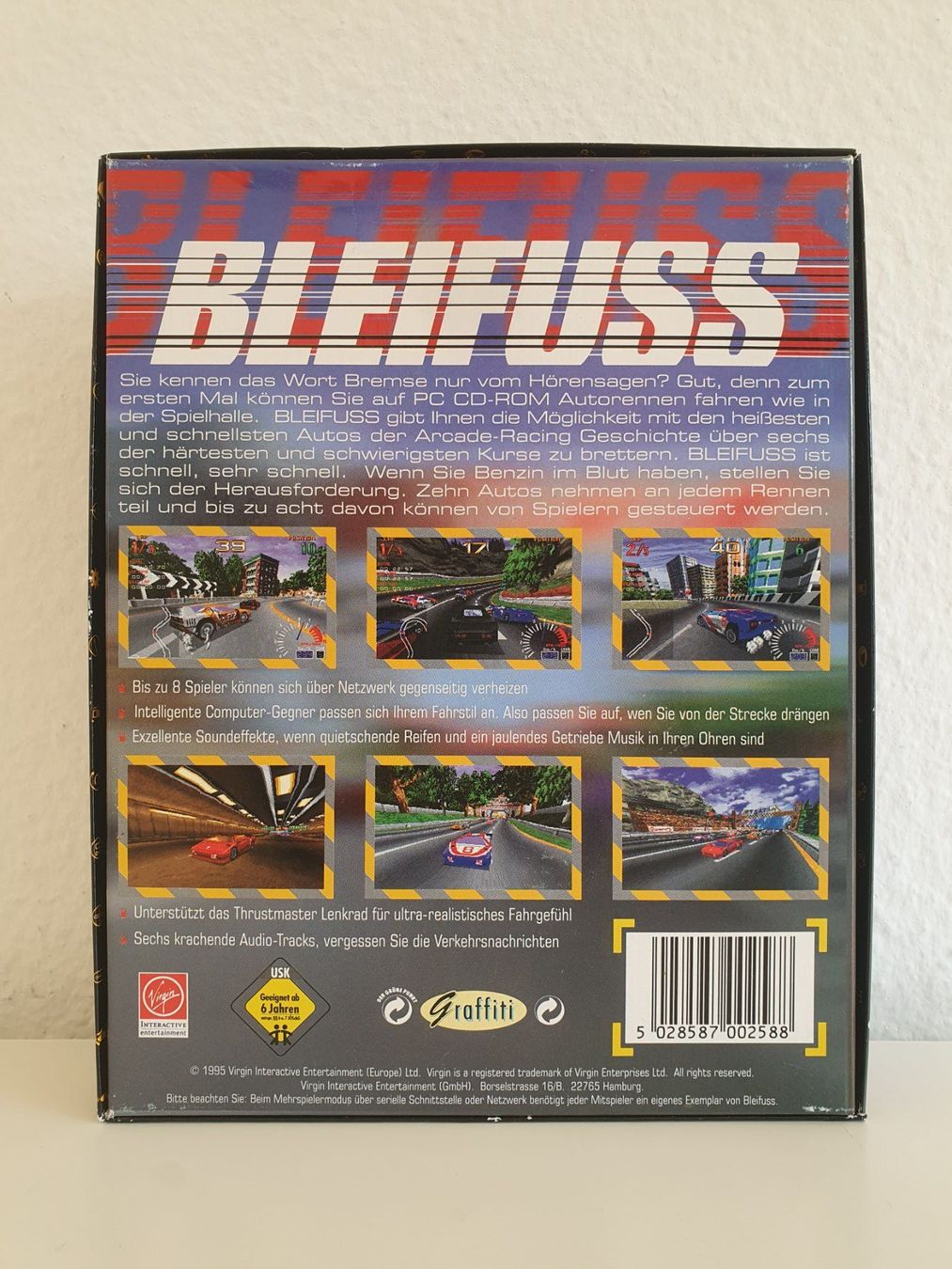 Jeux: PC Game Bleifuss (1995) Big Box – D'occasion à Greifensee par perfectioN88 2