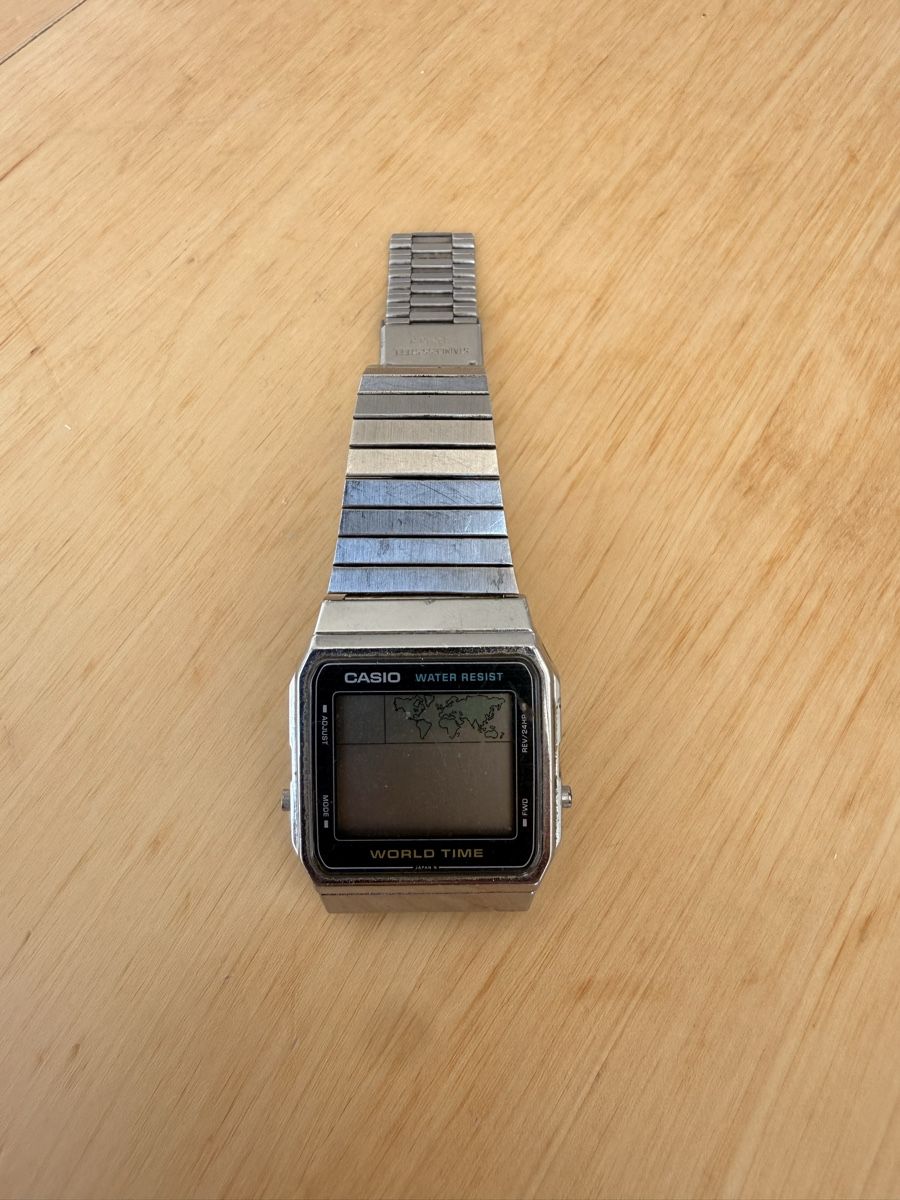 Casio Uhren: Casio A300U Module 643 Vintage World Time – Defekt aus kloten von pat_9vkd 1
