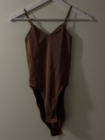Trendiger Body von Zebra in braun