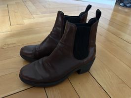 Ecco Stiefeletten, Echt Leder, Gr. 41