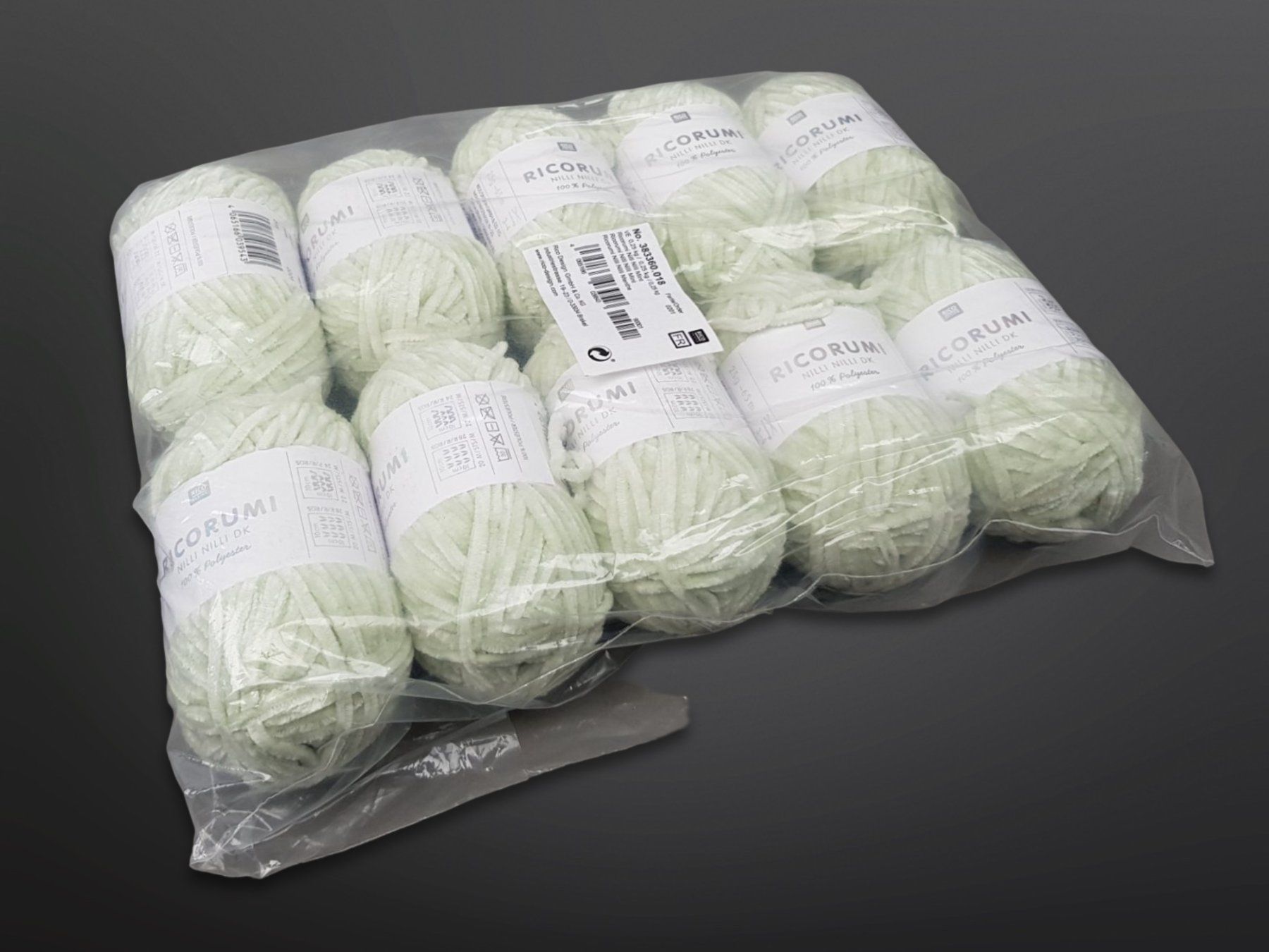 Lana: RICO DESIGN flauschiges Garn Mint 10 Stk. – Nuovo (secondo la descrizione) da Suhr venduto da Restwert_Suhr