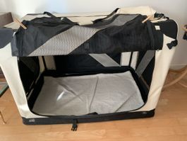 Transportbox Hund gross faltbar guter Zustand